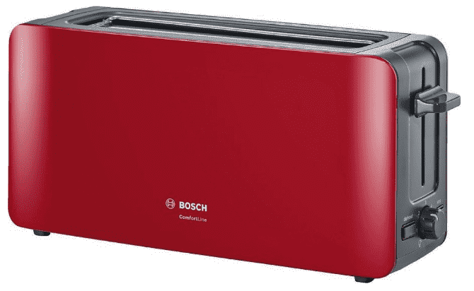 Тостер BOSCH TAT6A004 1090Вт красный, Германия
